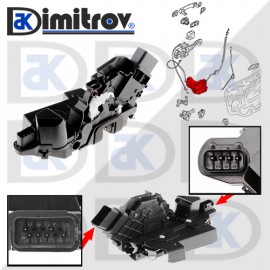 Брава предна лява врата Volvo C30 S40 S80 V50 V70 XC60 XC70